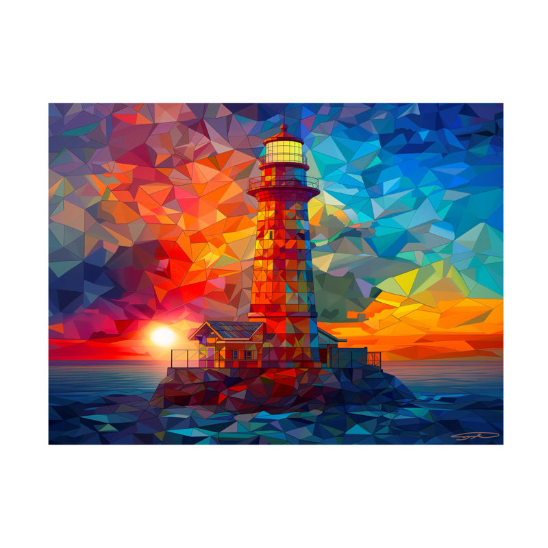 Art sur toile du phare deologisme bolologia Shaw Shaw Stewart 1, H 14 po x l 19 po