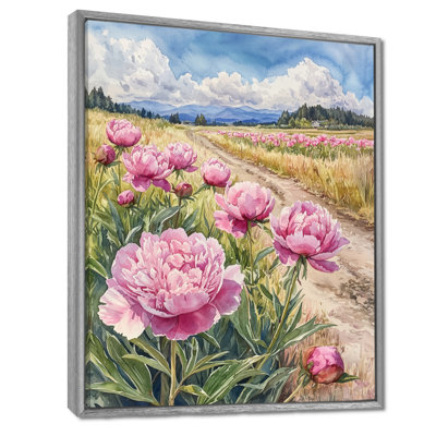 Bryner - impression sur toile florale