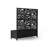 Metal Planter Box with Trellis and Wheels-1792268852
