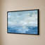 «Silver Blue Sea» par Pamela Munger - impression sur toile-924137833-924137835