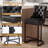 26'' Modern Counter Height Barstools with Tufted and Nailhead Trim-581175283