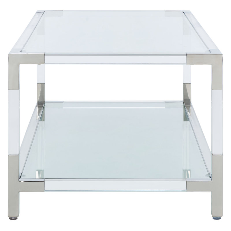 Louisa Coffee Table, Silver