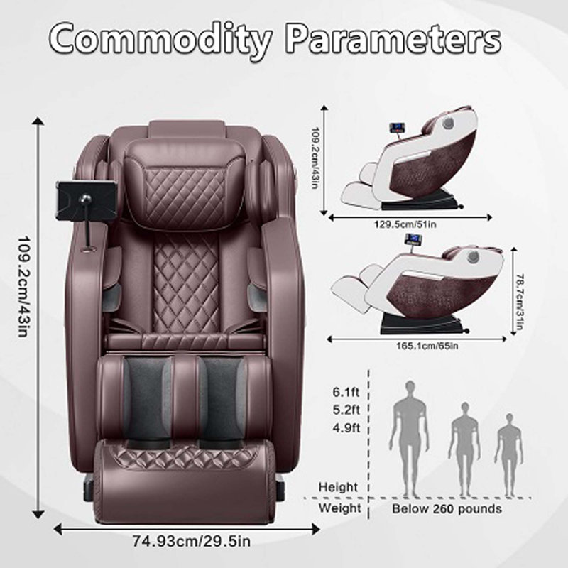 Fauteuil de massage Zero Gravity