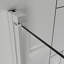 Porte de douche battante pliante sans cadre-127317707