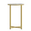 Table de bout Hampstead Collection - Table d'appoint moderne en stratifié avec structure entrecroisée-906120245-906120242