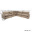 Canapé modulaire inclinable en V 5 pièces Moncada-1078535039