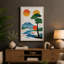 Mount Fuji at Dawn Japandi - Wrapped Canvas-1316737999-1316737997
