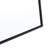 Rectangular Wall Mounted Bathroom Mirror With Aluminum Frame