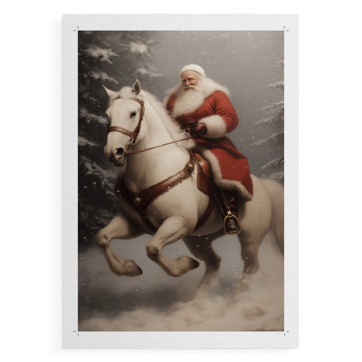 Christmas Holiday Art -Series 2-CCXXX -Canvas Print Only - NOT FRAMED
