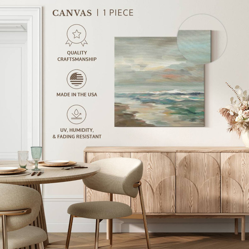 Adeliza Pastel Tide, 36" H x 36" W