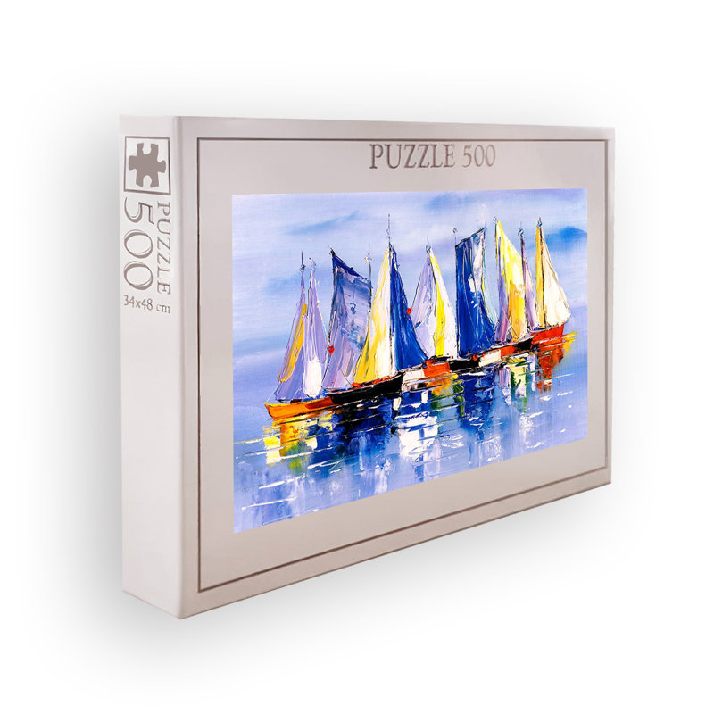 500 pièces en carton, 100% carton, 500 pièces, 18,9 x 13,4 pouces | Taille de la boîte: 13,2 po x 9,1 po x 2,0 po | Parfait pour le plaisir et la détente en famille, pièces durables de haute qualité pour un assemblage facile, cadeau idéal pour les amateurs de casse-tête