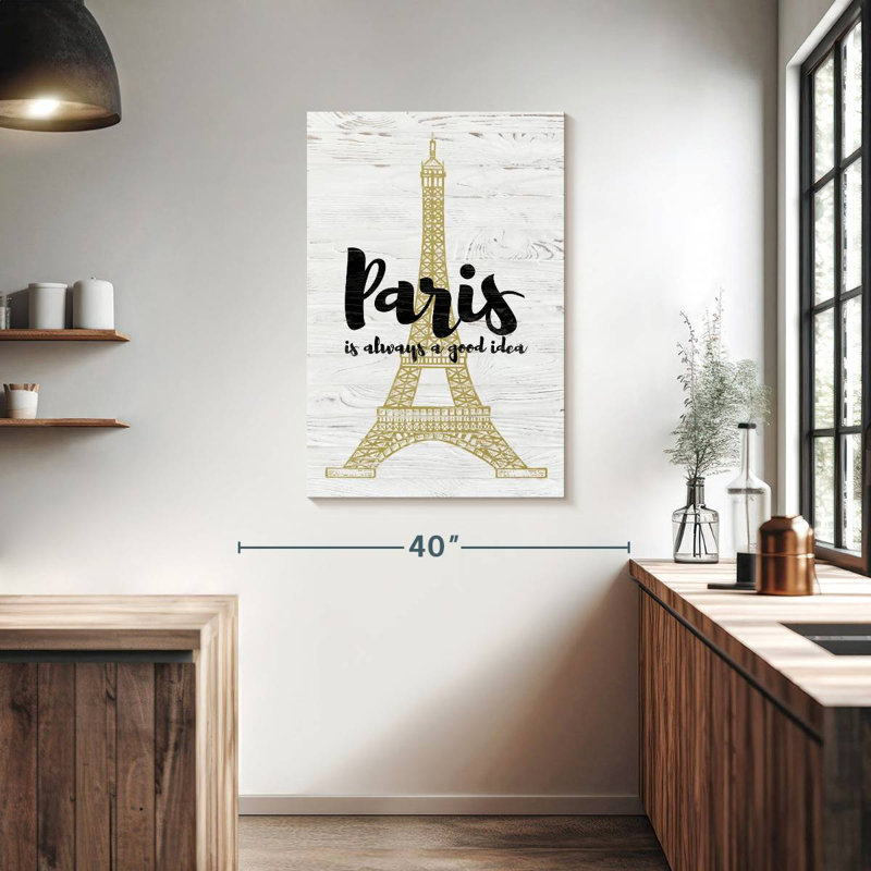 Tergel Paris Escapade, 39" H x 26" W