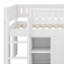 Lit mezzanine avec armoire de rangement et tableau noir-1640734918