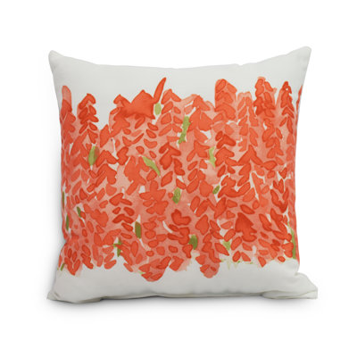 Housse et insert de coussin carré Flower Bell