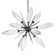 Rock Crystal 12 - Light LED Chandelier