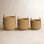 Charton Handmade Seagrass Storage Bin Set