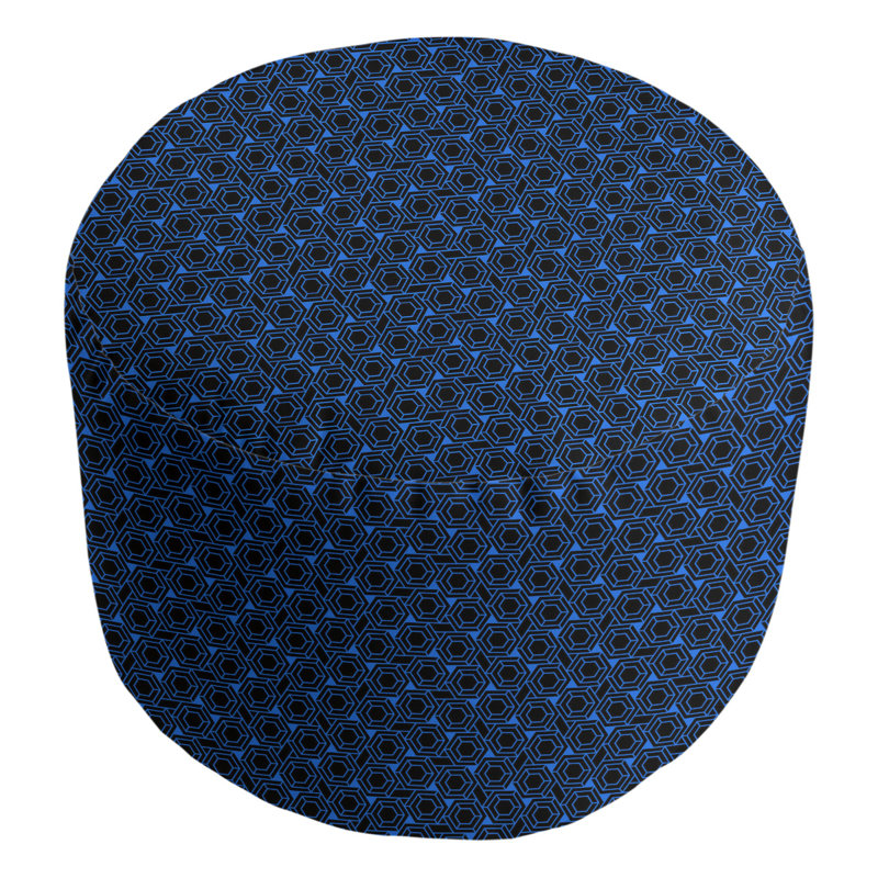 Repose-pieds Avicia, Bleu foncé/noir