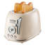 Grille-pain VEVOR en acier inoxydable brossé, 2 tranches, 825W