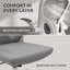 Chaises de bureau à domicile, chaises de jeu vidéo, chaises de bureau ergonomiques avec dossier inclinable, accoudoirs relevables et hauteur réglable.-259298025