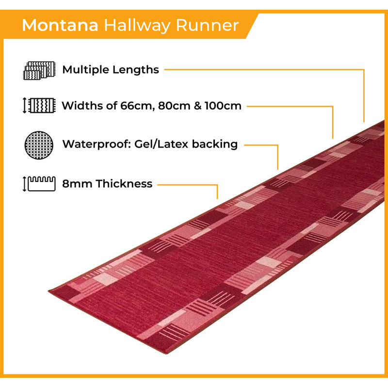Bale Hand Woven Indoor Area Rug, Runner 100 x 570cm