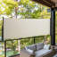 Dakota Fields 300cm W x 12cm D Fabric Cover Motorised Retractable Side Awning-511593461