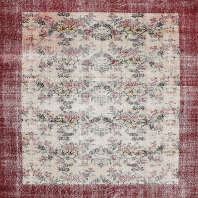 Tapis traditionnel marron / noir