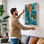 Figure in Motion Eclectic - Wrapped Canvas-68310570-68310564