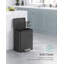 Asjah Step On Kitchen Rubbish Bin - 3.96 L-255332646