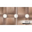 Argile Bordeaux 24 5/8 po X 24 5/8 po Ensemble de carreaux de porcelaine pour plancher et mur-99026705