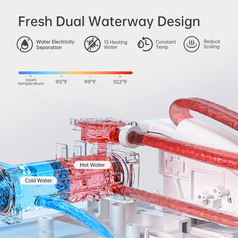 Toilette Smart Bidet avec réservoir intégré, couvercle à ouverture / fermeture automatique, hauteur ADA, chasse d'eau occultante, siège chauffant, lavage à chaud, chasse d'eau automatique 1,08GPF, filtration Tech, standard