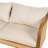 Outdoor Patio Cushioned Sofa