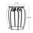 Modern Side Table With Natural Mango Wood And Iron Stunning