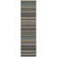 Tapis rayé en laine Grice Kilim-827062769
