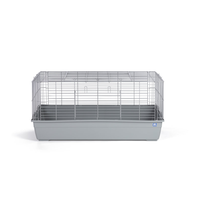 Cage pour petits animaux Niehaus, H 18,75 po x l 21,75 po x L 39,25 po, Gris