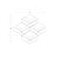Diana 10x10 Diamond Polished Marble and Pearl Mosaic Tile-876968972