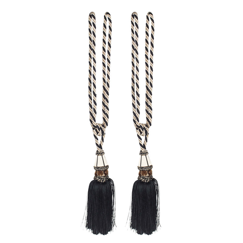 Creel 90% Polyester, 10% Cotton 14cm, Black