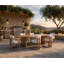 Muse Outdoor Teak Dining Armchair-1914811286