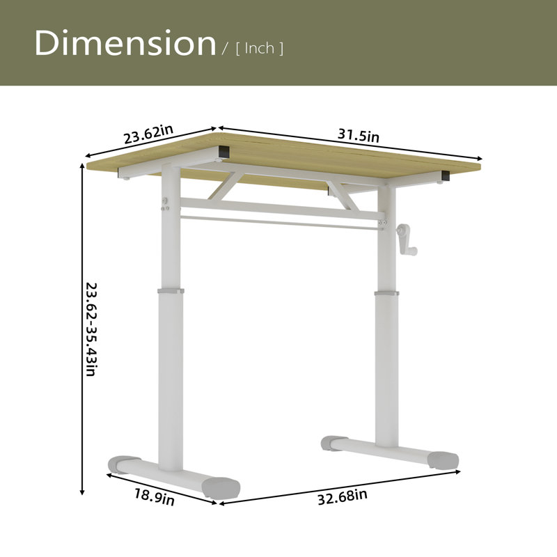 Bureau d'étude réglable pour enfants et adultes - Bureau multifonctionnel réglable en hauteur pour la maison / le bureau, conception compacte