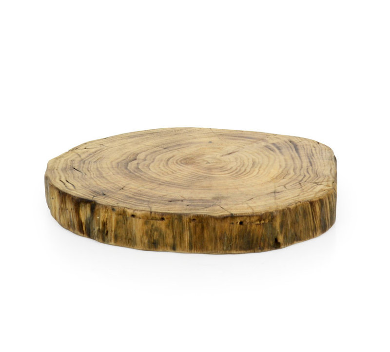 Planche à fromage 12 po Round Root ™, Brun
