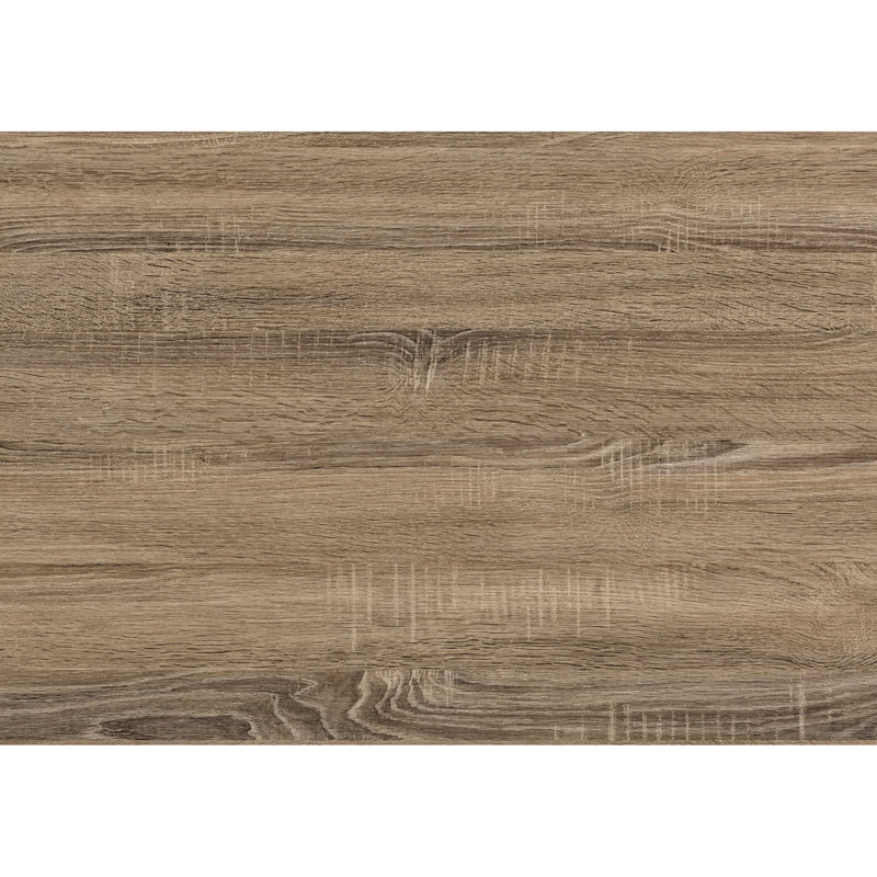Table d'appoint pour chambre à coucher, avec tiroir de rangement, stratifié taupe et cadre en métal noir, espace de rangement élégant