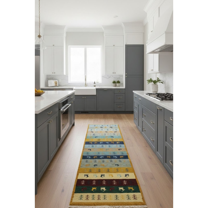 Performance Wool Striped Indoor Rug