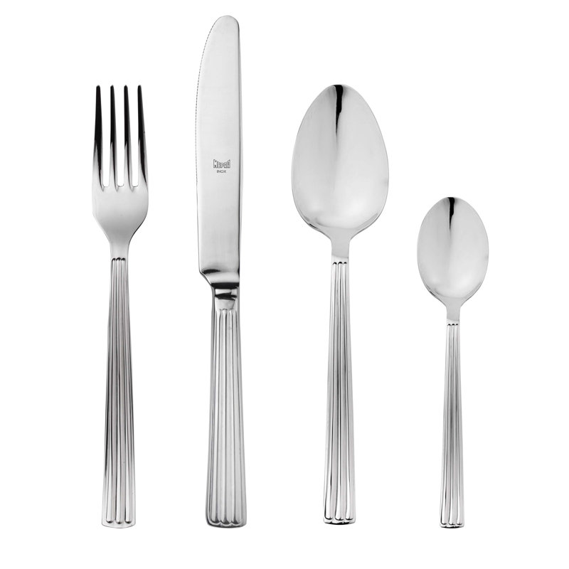 Ensemble de couverts Sole - 24 pièces - Acier inoxydable