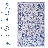MAVAL Blue Washable Rug 6X9 Area Rug (Blue, 6' X 9')-1623271065