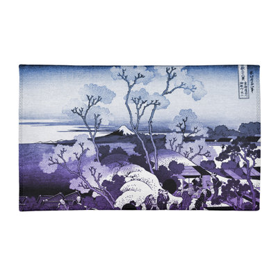 Chenille Floral Indoor Rug