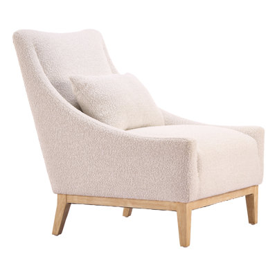 Daejon Velun Accent Chair Ivory