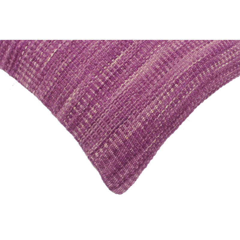 Coussin décoratif géométrique, Mauve