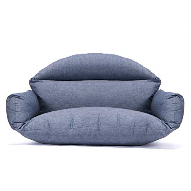 Coussin de balançoire double Smythe Modern, Gris anthracite