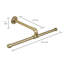 Wall Mounted Garment Rack
