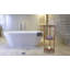 Étagère de salle de bain h 40,5 po x l 12 po