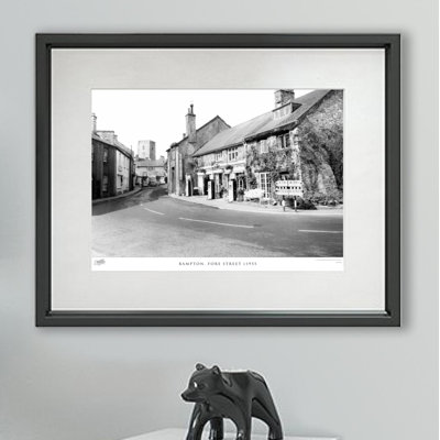Bampton, Fore Street C1955 - Single Picture Frame Print